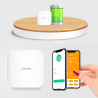 Capteur d'humidité connecté pour Alarme iHORN Connectée 4G - Ethernet | Système Sans abonnement | Carte SIM - SMS téléphone